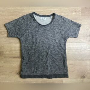 Everlane dark Heather gray short sleeve sweatshirt size small